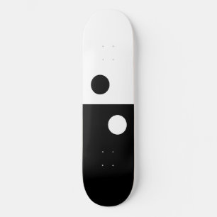Yin Yang-symmetri Mini Skateboard Bräda 18,5 Cm