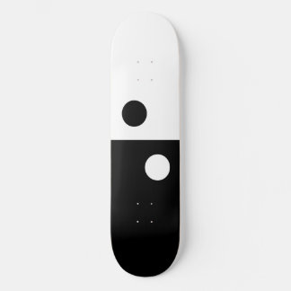 Yin Yang-symmetri Mini Skateboard Bräda 18,5 Cm