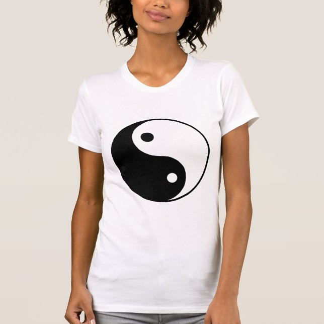 yin yang t shirt (Framsida)