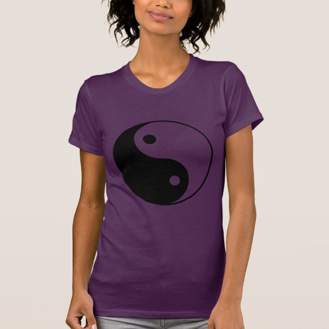 yin yang t shirt (Framsida)