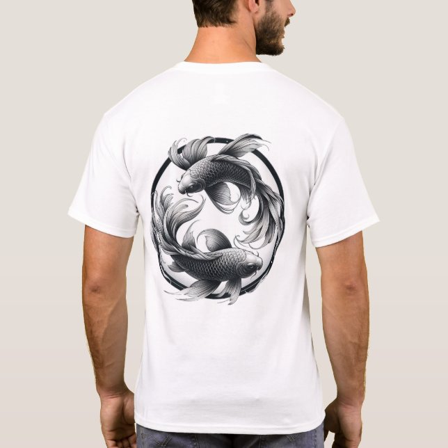 Yin Yang T Shirt (Baksida)
