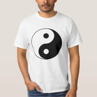 Yin Yang T-tröja T Shirt