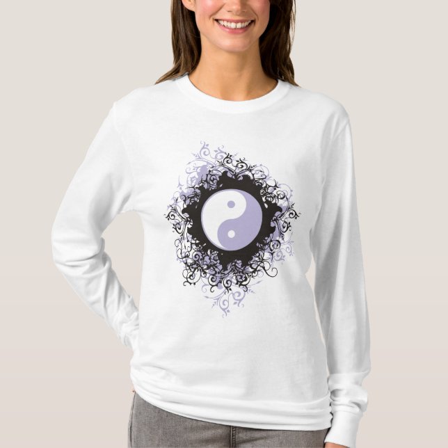 Yin Yang T-tröja Tröja (Framsida)