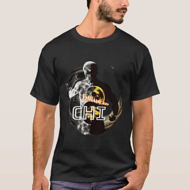 Yin Yang Tai Chi Chi Growth System T Shirt (Framsida)