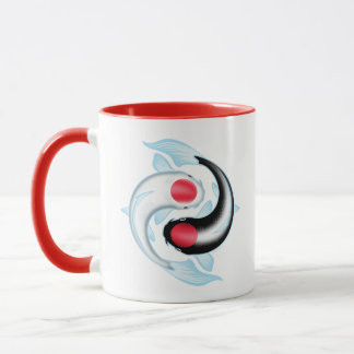 Yin Yang Tancho Koi Mugg
