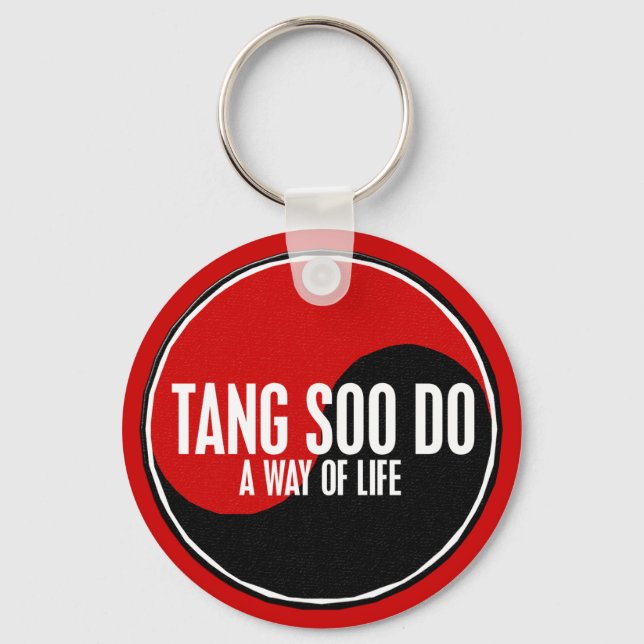 Yin Yang Tang Soo Do 1 Nyckelring (Framsida)