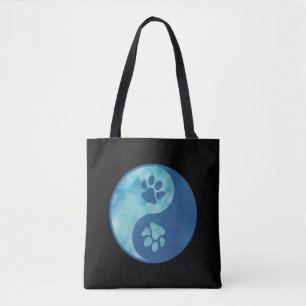 Yin Yang Tass Blue Tygkasse