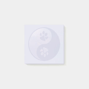 Yin Yang Tass Lila Post-it Block