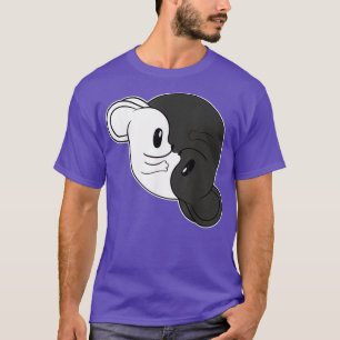 Yin Yang-teckenskhamsterbalanssymbolen möss Ying T Shirt