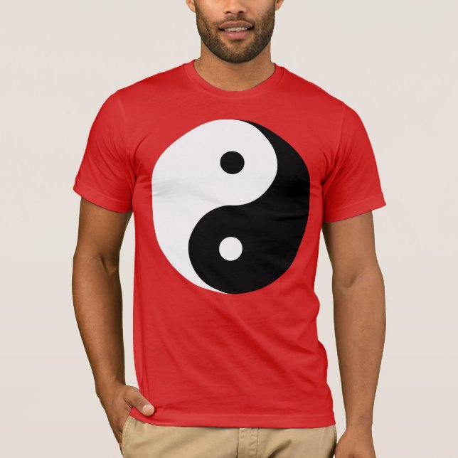 "YIN YANG ", TEE SHIRT (Framsida)