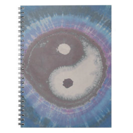 Yin Yang Tie Dye Anteckningsbok