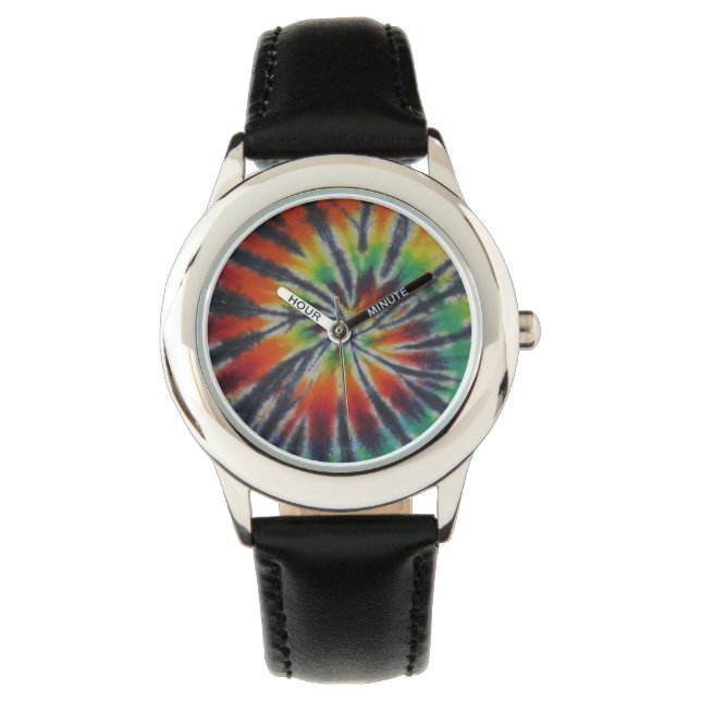 Yin Yang Tie Dye Watch Armbandsur (Framsida)
