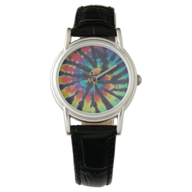 Yin Yang Tie Dye Watch Armbandsur (Framsida)
