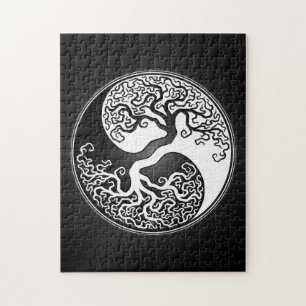 Yin Yang träd Pussel