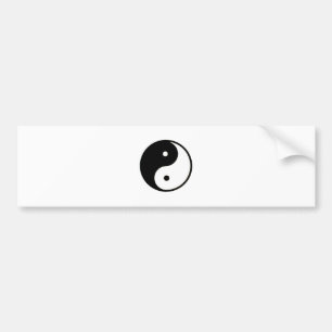 Yin Yang transp the MUSEUM Zazzle Gifts Bildekal