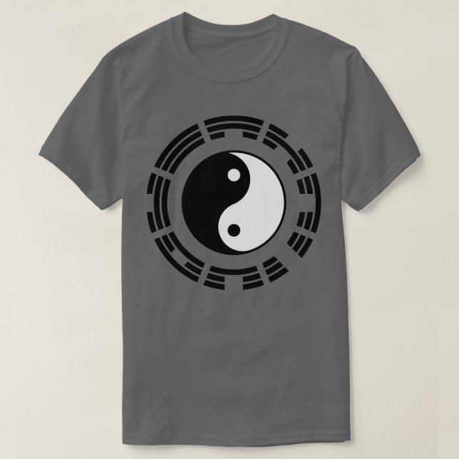 Yin Yang Trigram Tredje kulturserien T Shirt (Design framsida)