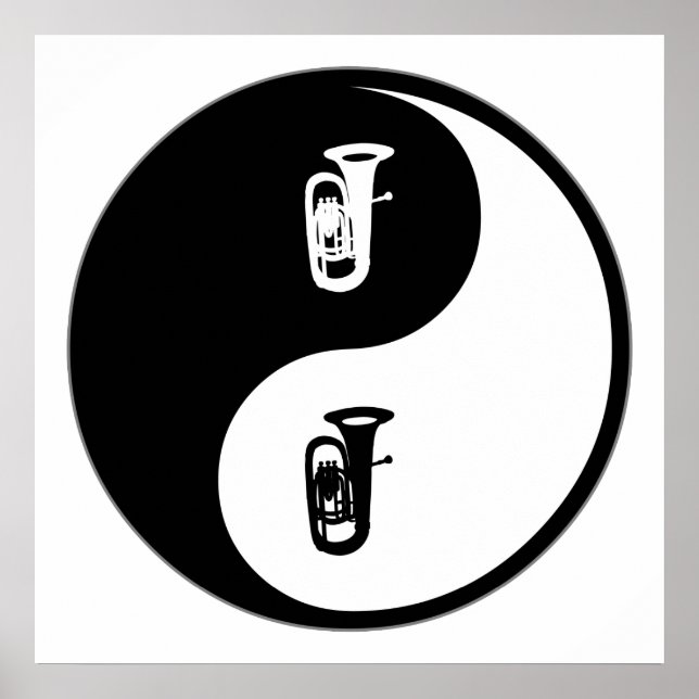 Yin Yang Tuba Poster (Framsidan)