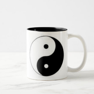 Yin Yang Två-Tonad Mugg