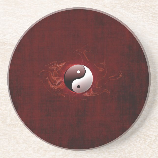 yin yang underlägg (Framsidan)