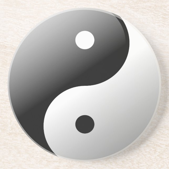 Yin Yang Underlägg Sandsten (Framsidan)