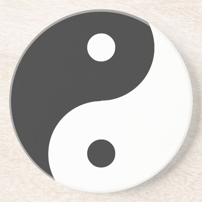 Yin Yang Underlägg Sandsten (Framsidan)