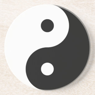 Yin Yang Underlägg Sandsten