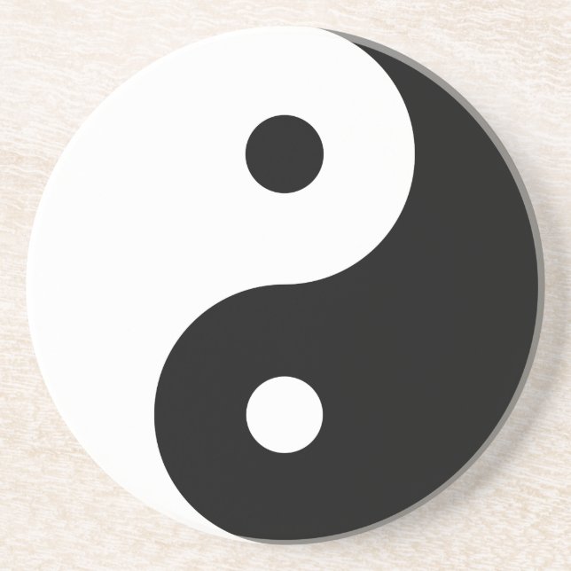 Yin Yang Underlägg Sandsten (Framsidan)