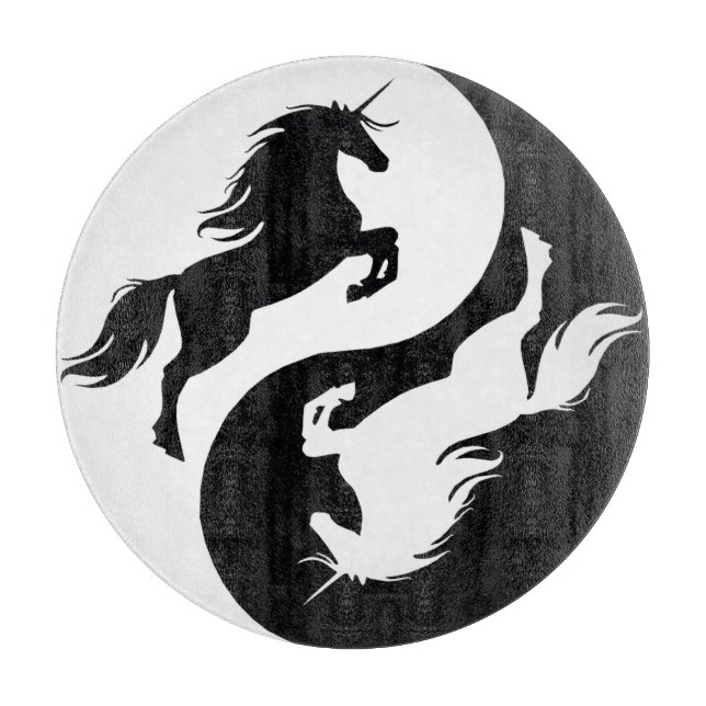 Yin Yang Unicorn Caking Board (Framsidan)