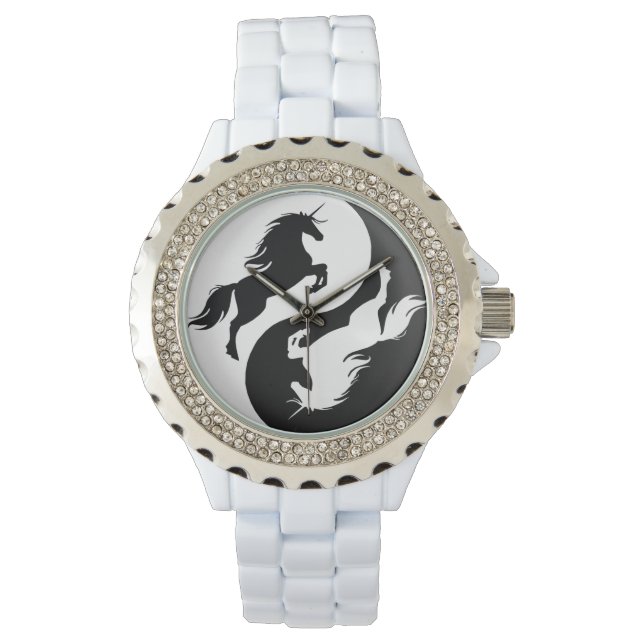 Yin Yang Unicorn Watch Armbandsur (Framsida)