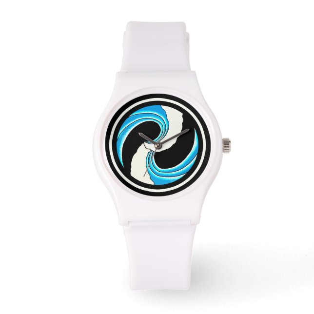 Yin Yang Vågar Armbandsur (Framsida)