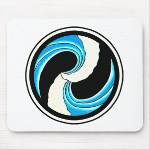 Yin Yang Vågar Musmatta