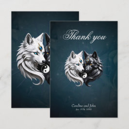 Yin Yang Varger. Tack Kort