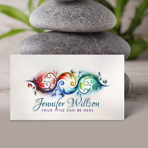Yin Yang - Vibrant Equilibrium Visitkort