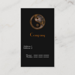 Yin Yang Visitkort