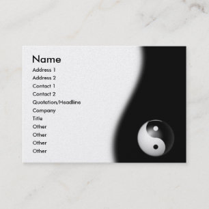 Yin-Yang visitkort