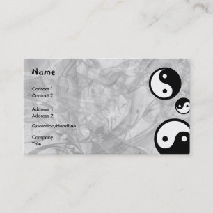 Yin Yang Visitkort