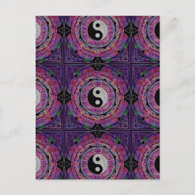 Yin Yang Vykort (Framsida)