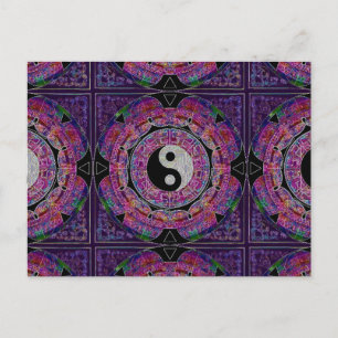 Yin Yang Vykort