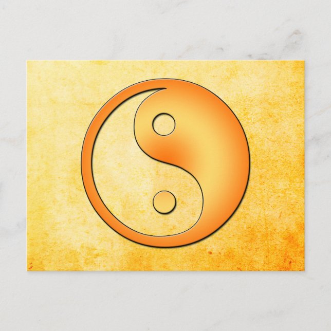 Yin Yang Vykort (Framsida)