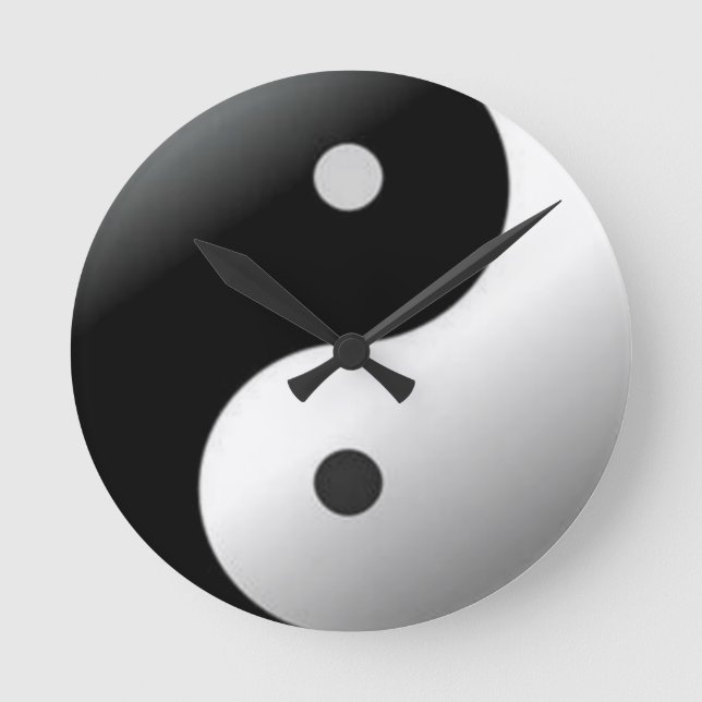 Yin Yang Watch Rund Klocka (Framsida)