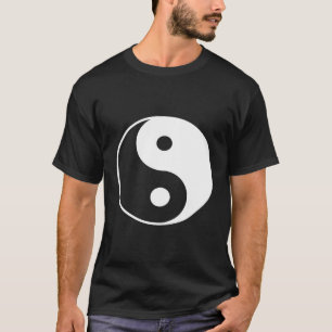 Yin Yang White T Shirt