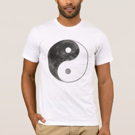 Yin Yang with moon - I-Ching T Shirt