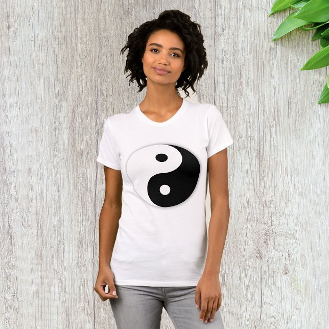 Yin Yang Womens T-Shirt (Skapare uppladdad)