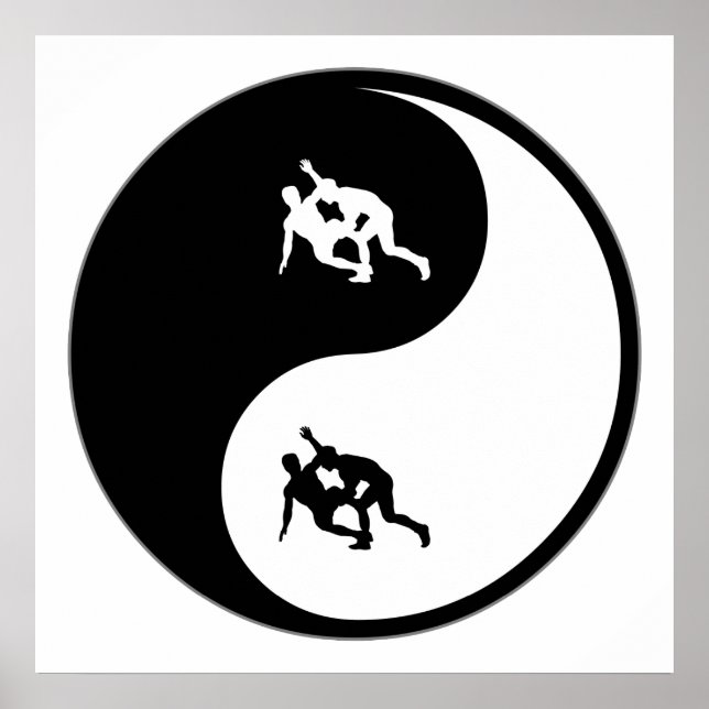 Yin Yang Wrestling Poster (Framsidan)