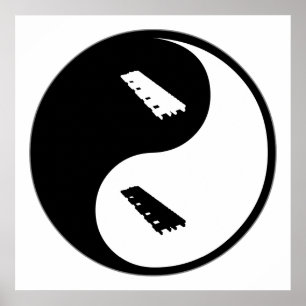 Yin Yang xylofon Poster