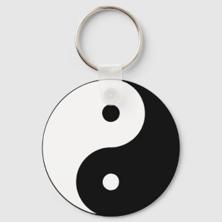 Yin Yang Ying Taoism signerade kinesisk Taijitu Bl Nyckelring