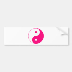 Yin Yang Ying Taoism undertecknade kinesisk Taijit Bildekal