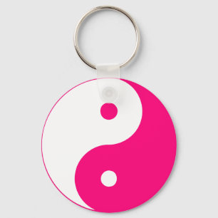 Yin Yang Ying Taoism undertecknade kinesisk Taijit Nyckelring