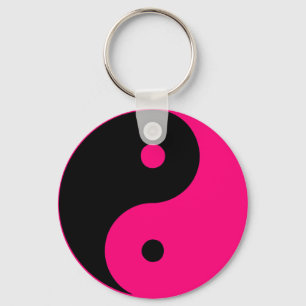 Yin Yang Ying Taoism undertecknade kinesisk Taijit Nyckelring
