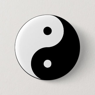 Yin Yang Ying Taoism undertecknar den kinesiska Knapp